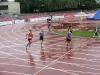 Patryk i Paweł podczas biegu na 400m